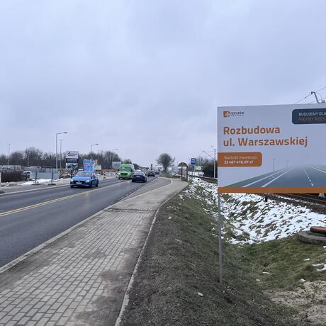 Rozbudowa ul. Warszawskiej [styczeń 2023] - fot 21